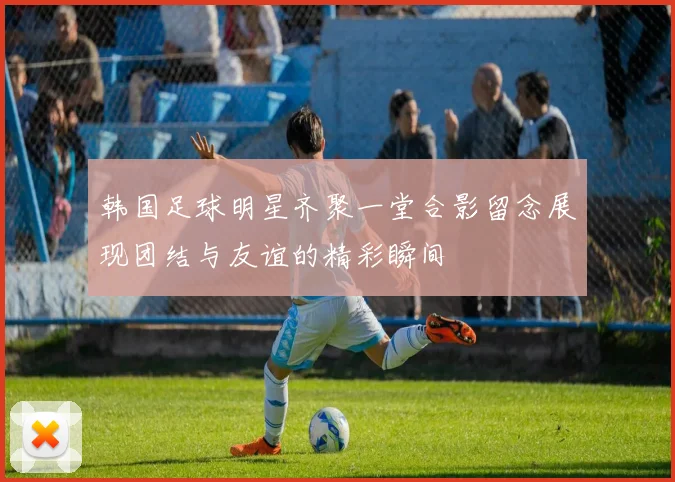 韩国足球明星齐聚一堂合影留念展现团结与友谊的精彩瞬间